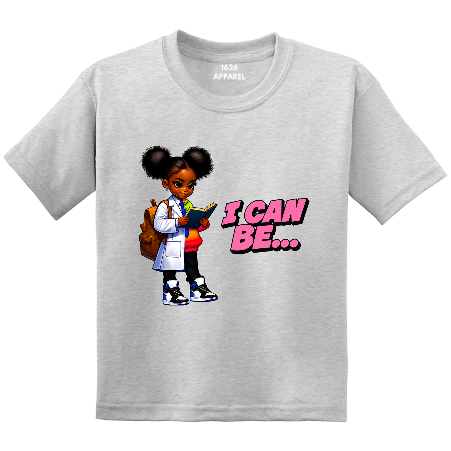 Gray Girls I Can Be A Doctor T-Shirt