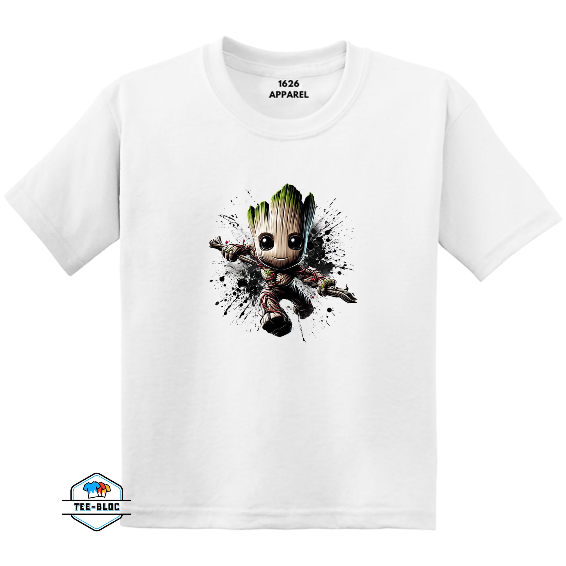Kids I Am Groot White T-Shirts