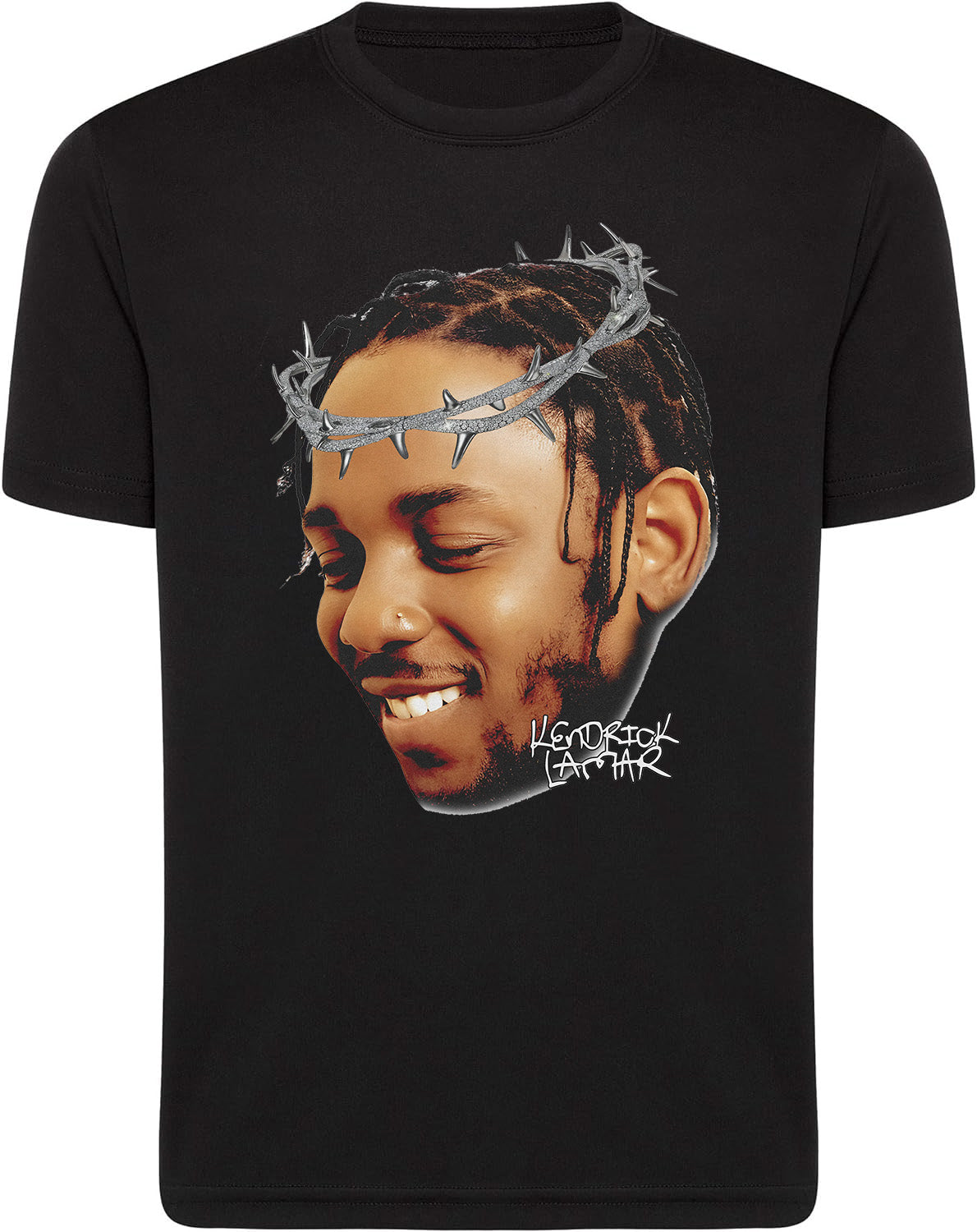 Kendrick Lamar Celebrity Big aces Black T-Shirts
