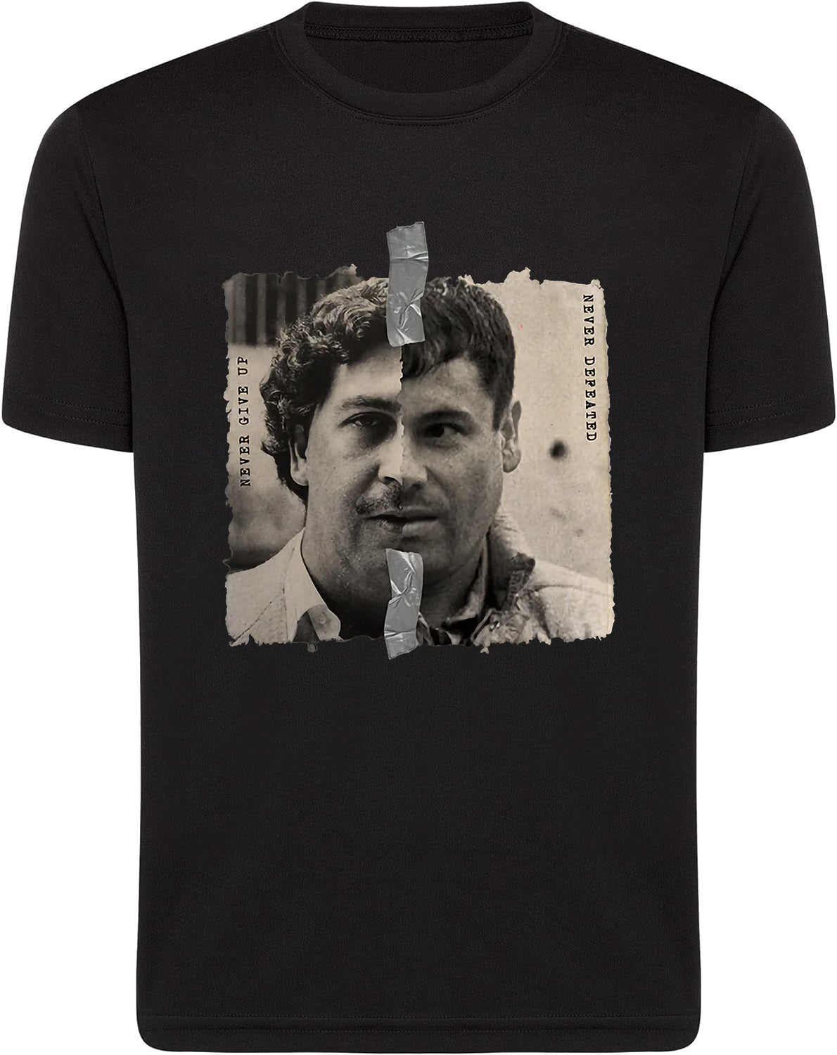 Pablo Escobar & El Chapo Narcos Black Tee