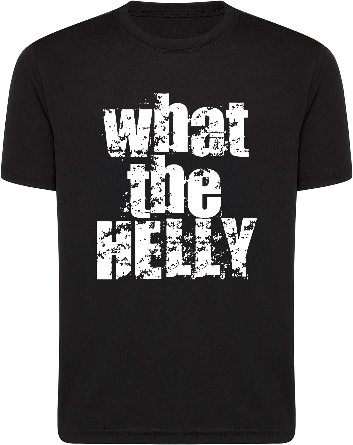 Rob49 WTHelly - What The Helly Black Tees