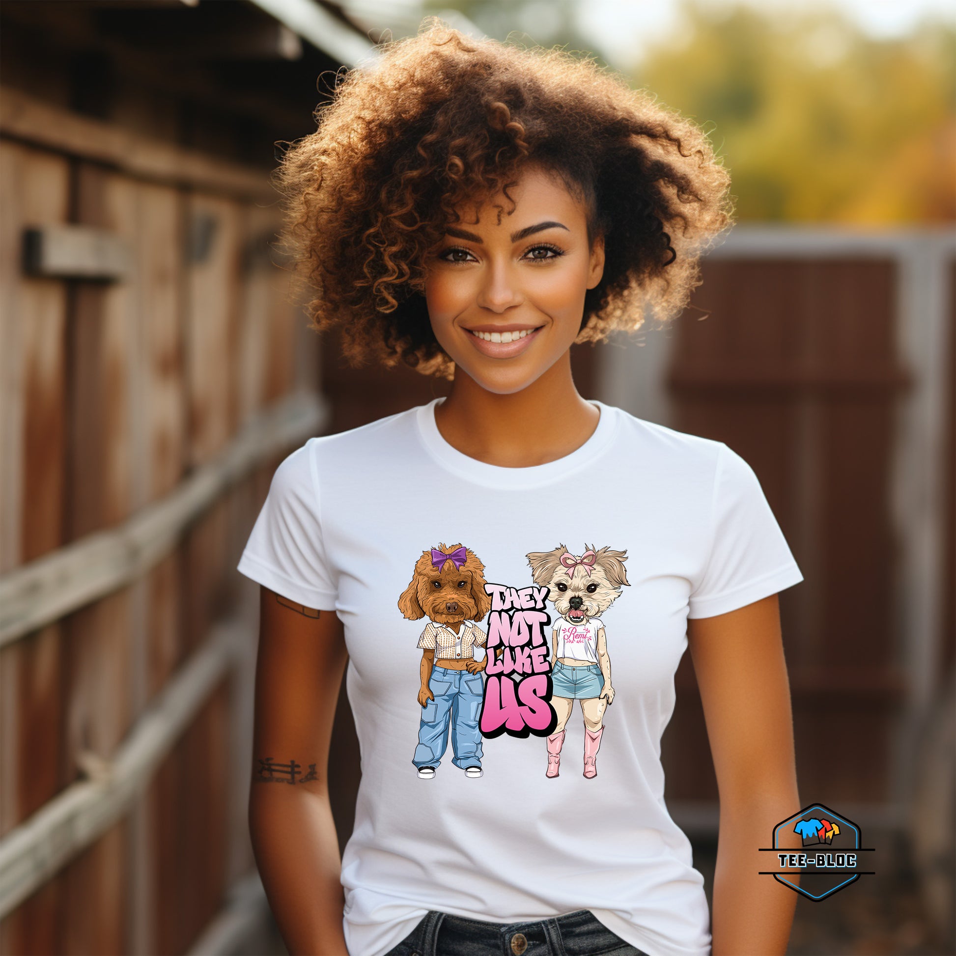 They Not Like Us White Women's T-Shirts
