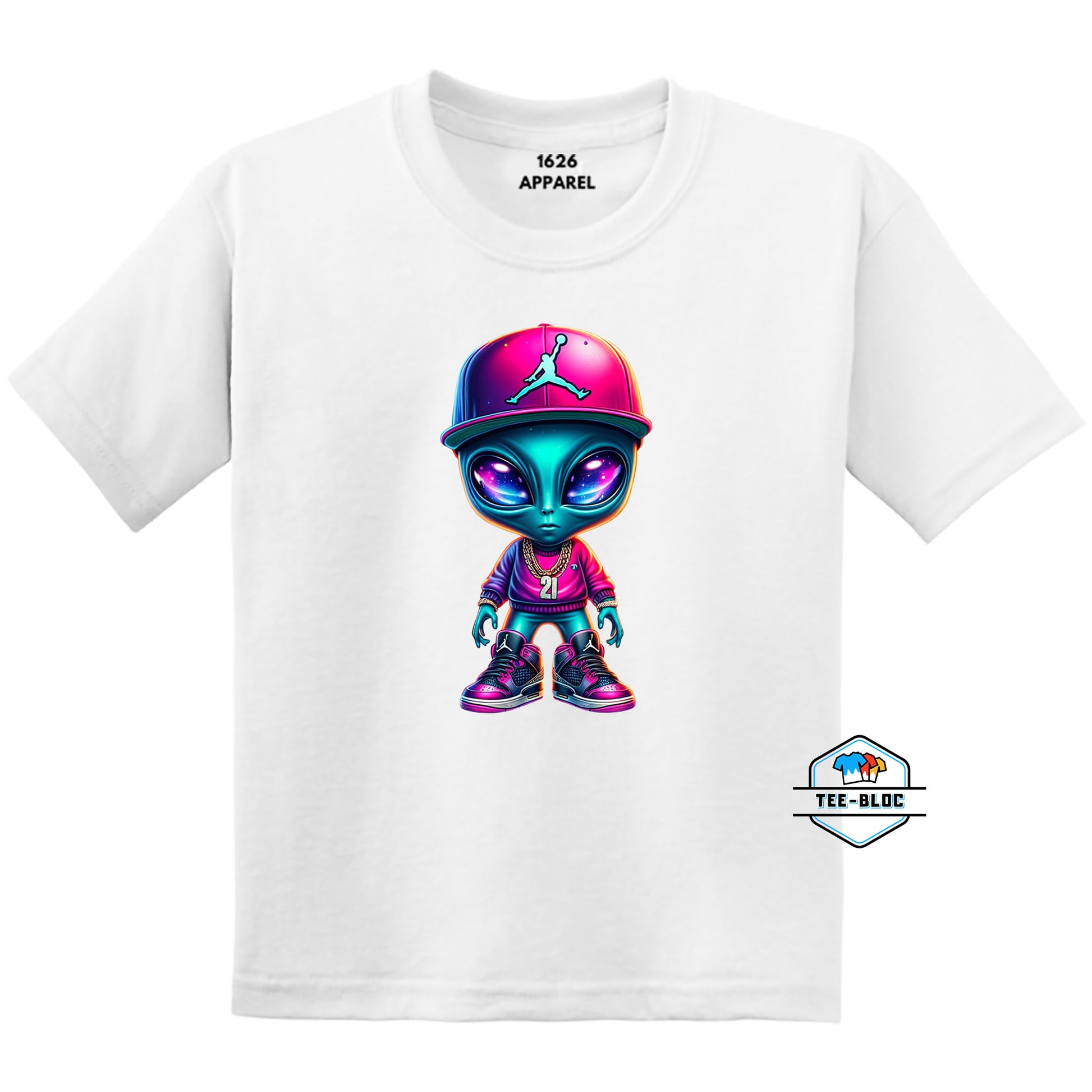 Air Jordan Alien - White Youth T-Shirts