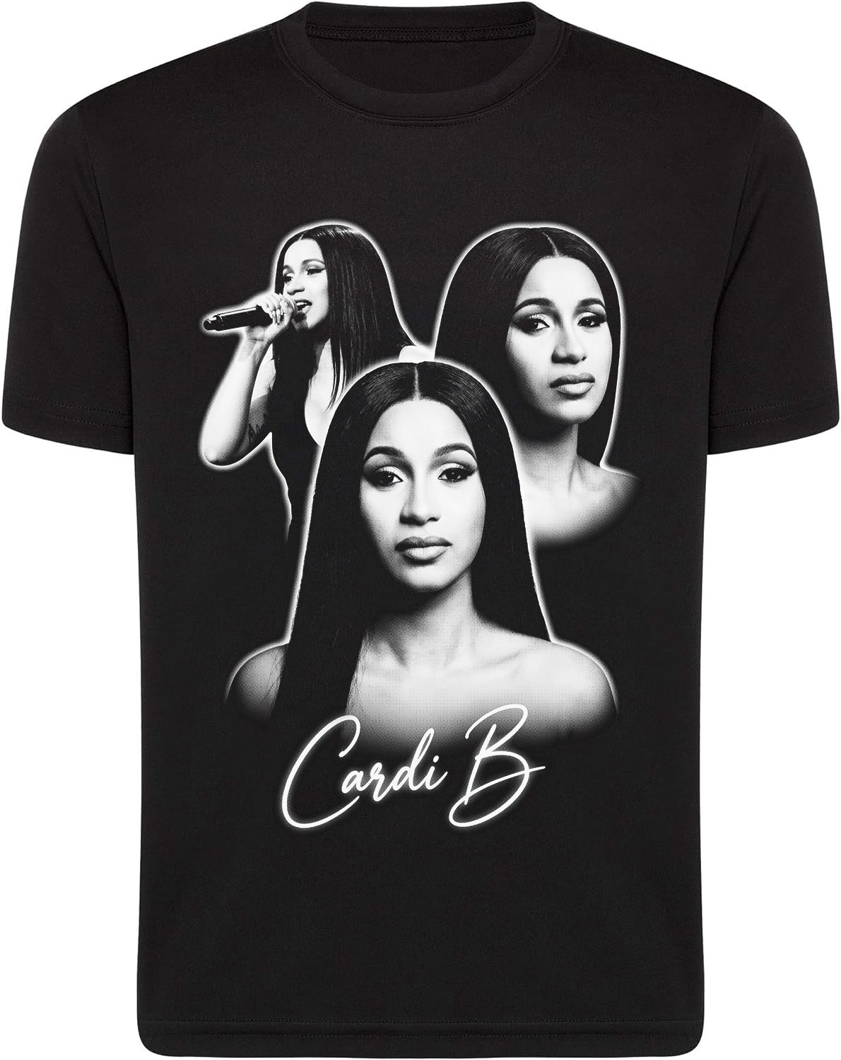 Cardi B Celebrity Big Face T-Shirts