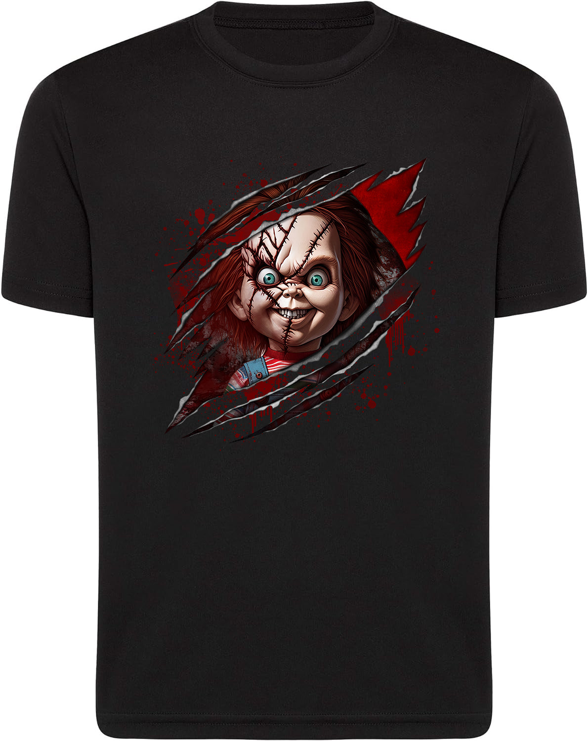 Chucky Child's Play Halloween Black Tees