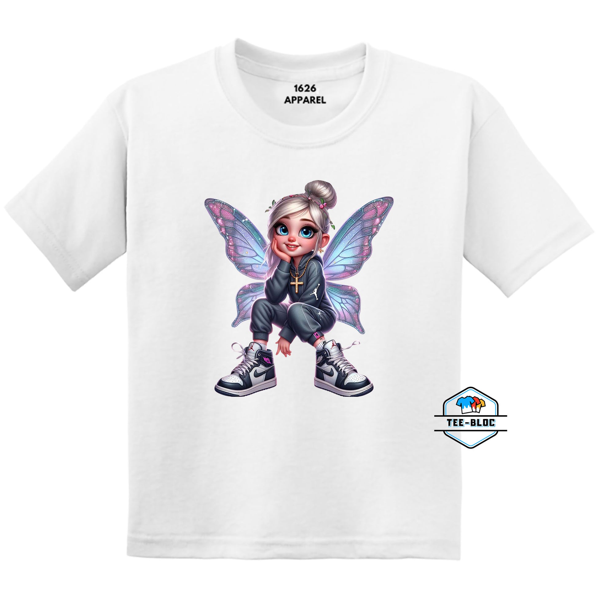 Fairy In A Sweatsuit - White Youth T-Shirts