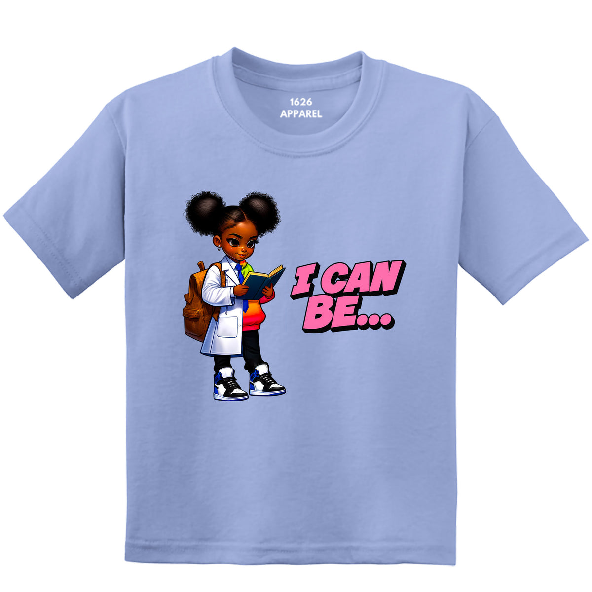 Carolina Blue Girls I Can Be A Doctor T-Shirts
