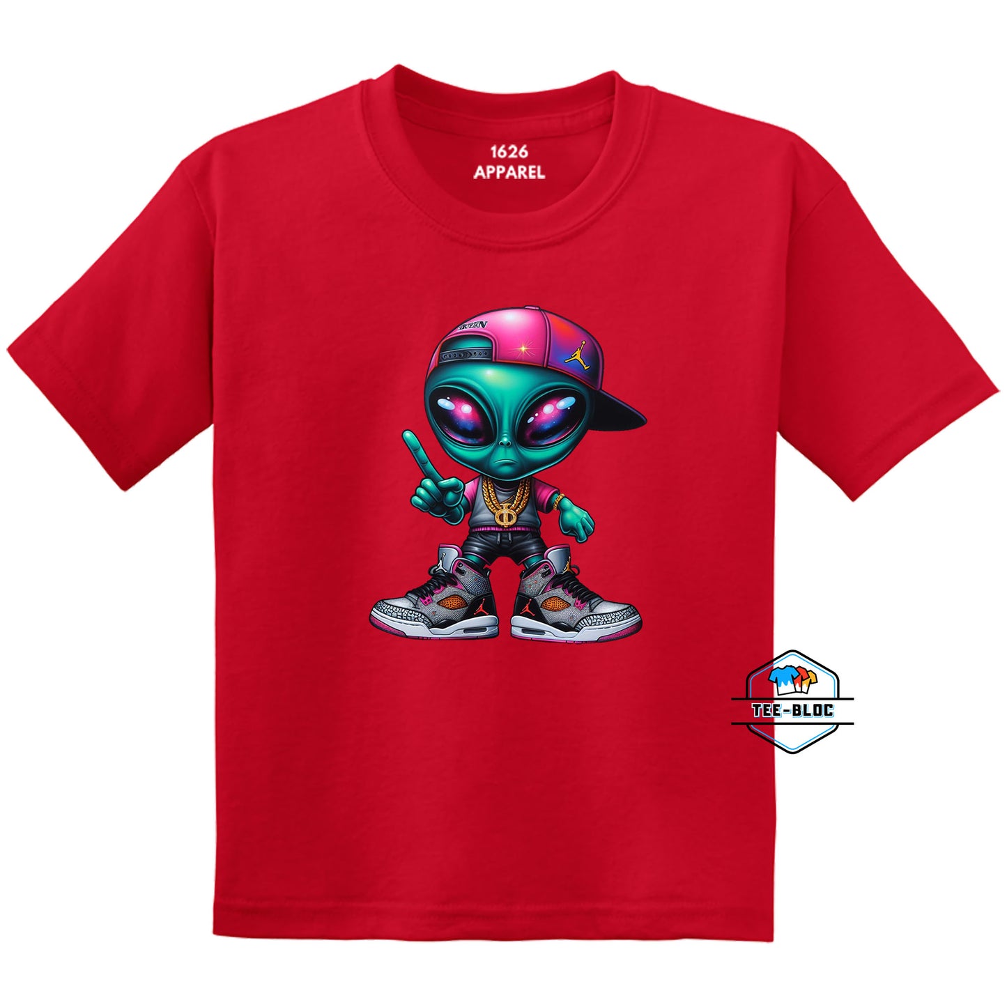 I'm the One Alien - Red Youth T-Shirts