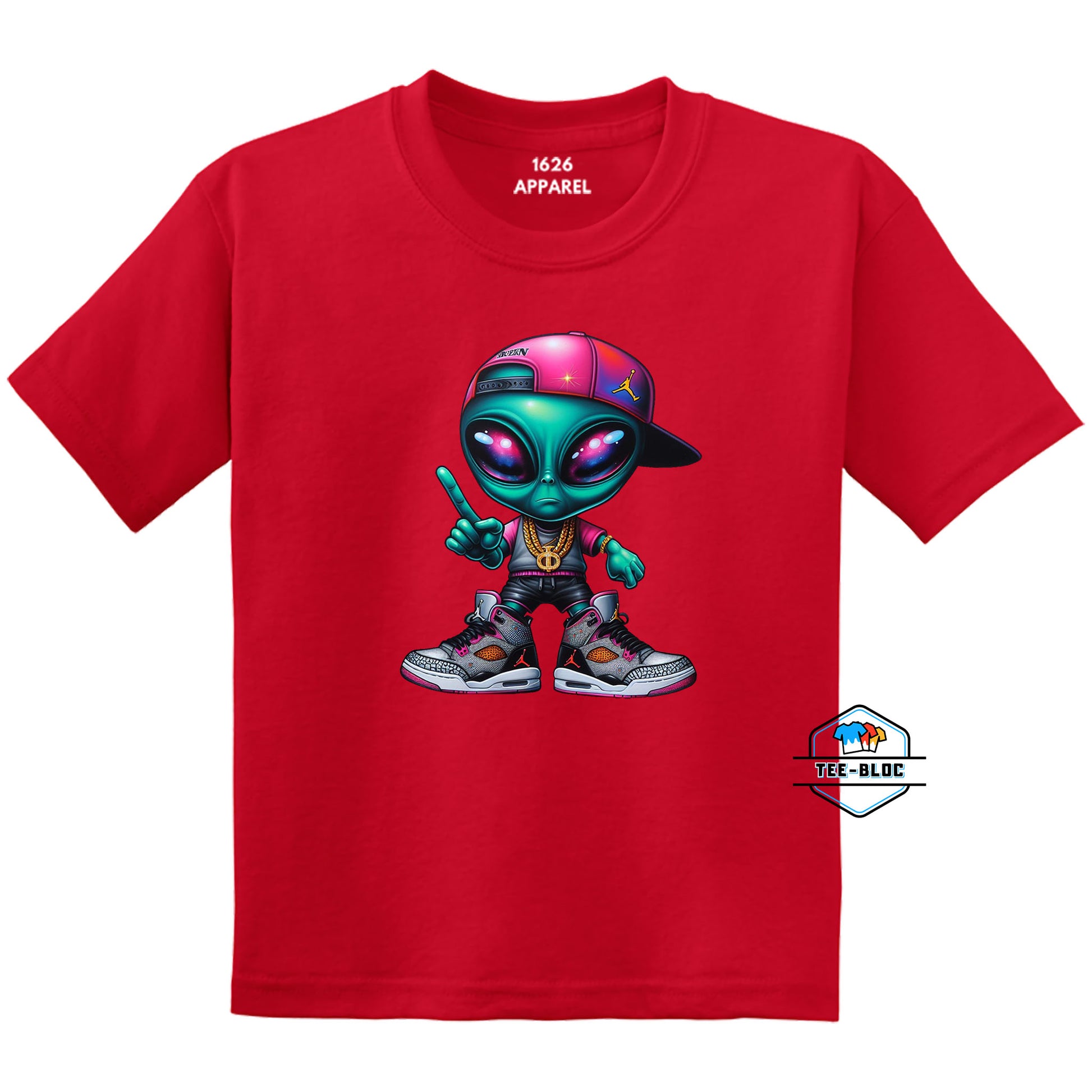 I'm the One Alien - Red Youth T-Shirts