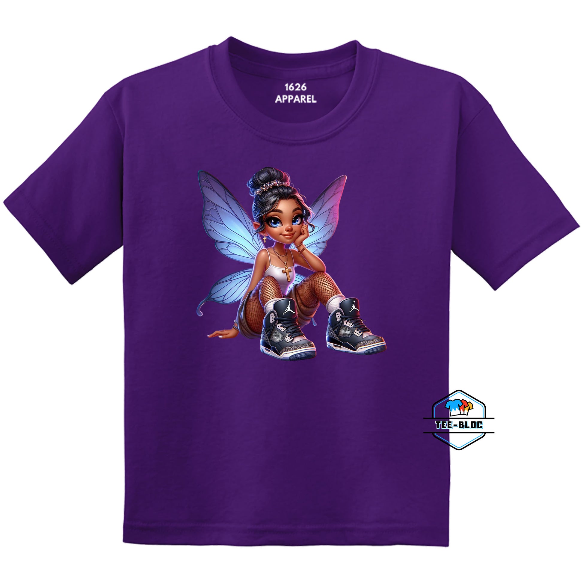 In My Thoughts Fairy - Purple Youth T-Shirts