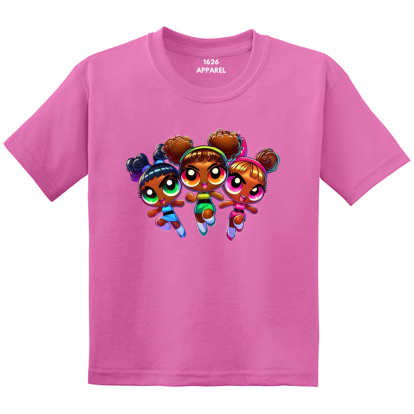Power Puff Girls Pink T-Shirts