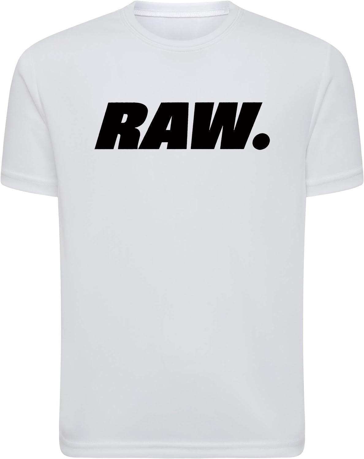 White Raw Graphic Printed & Slogan T-Shirts 