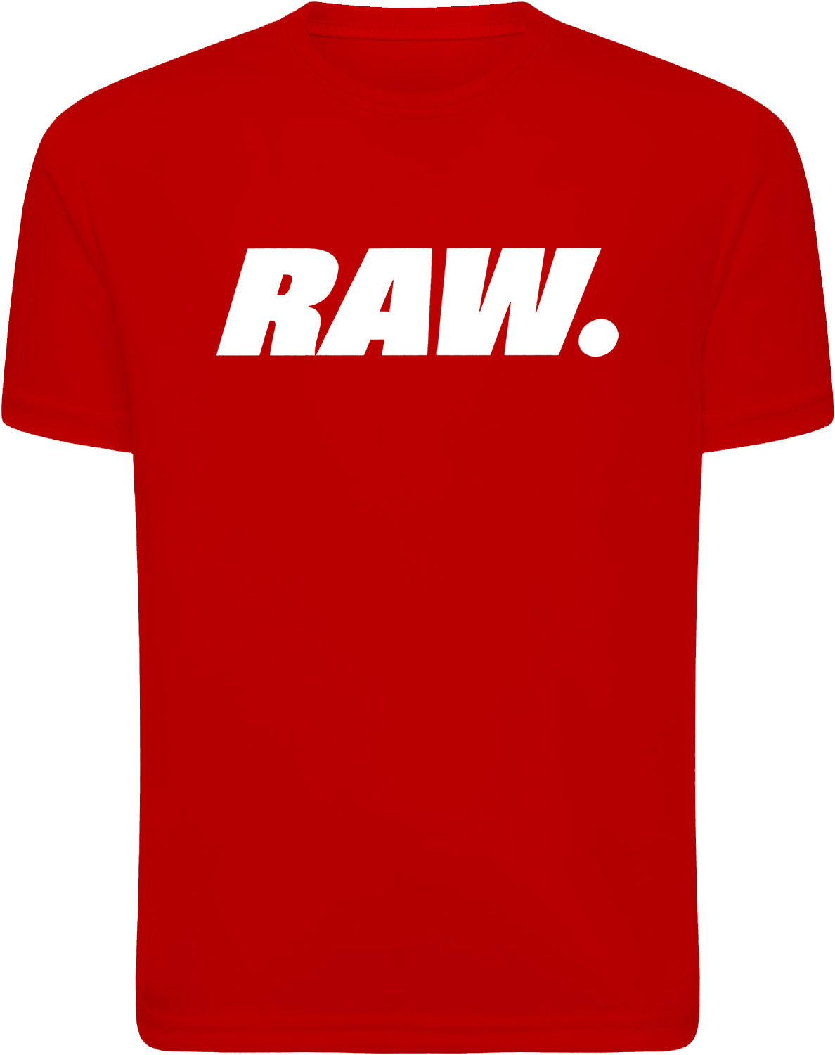 Red Raw Graphic Printed & Slogan T-Shirts