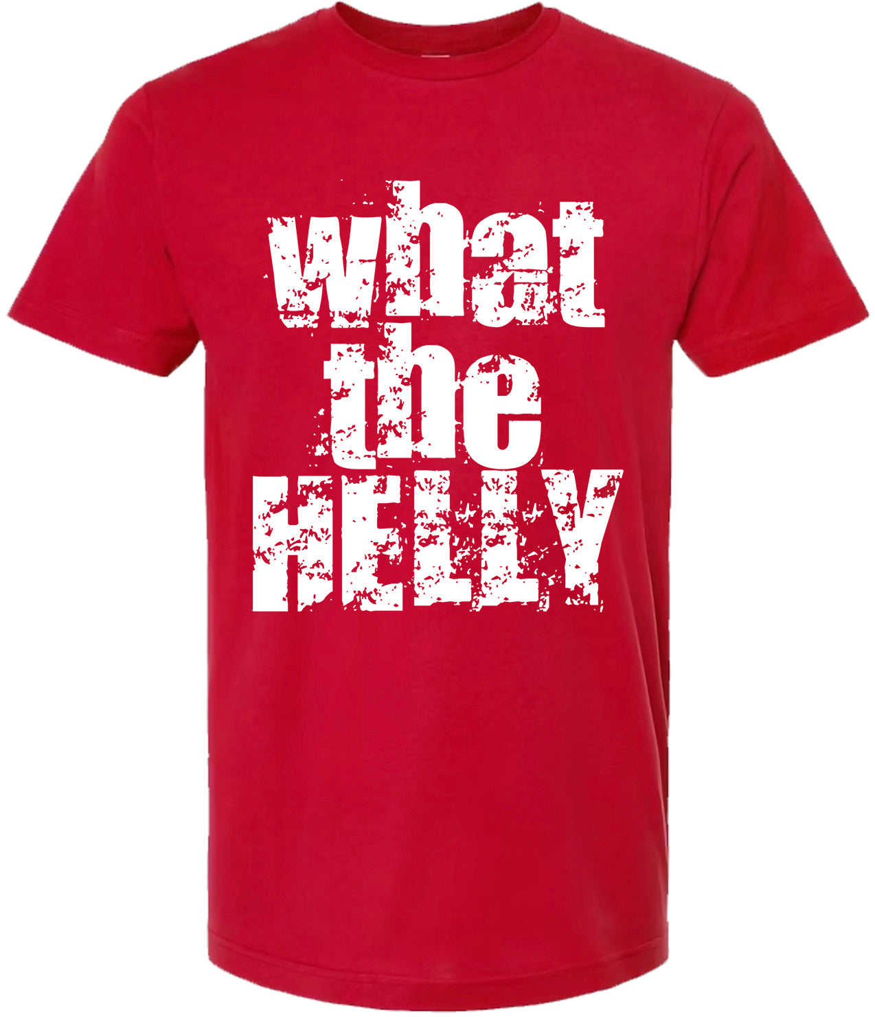 Rob49 WTHelly - What The Helly Red Tees