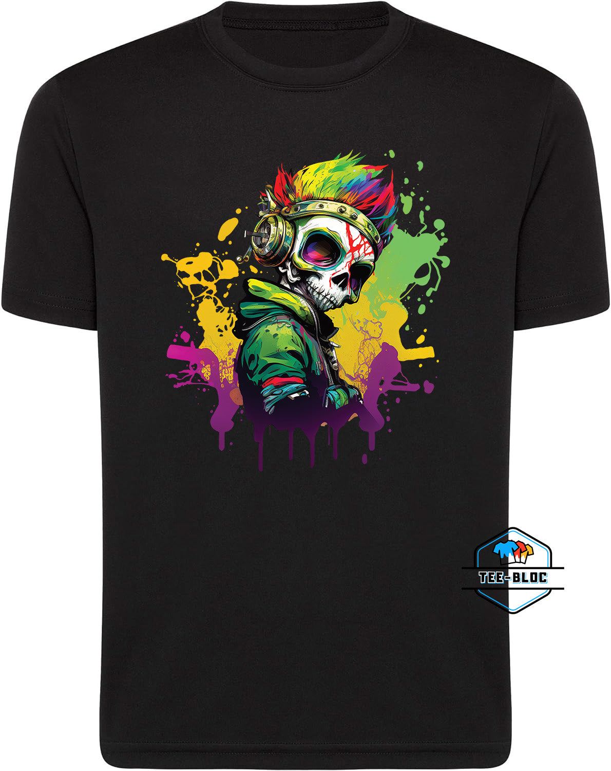 Skull Boy Men's Black