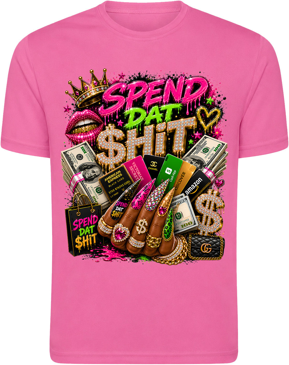 Pink Yung Miami Spend Dat Shit Tee