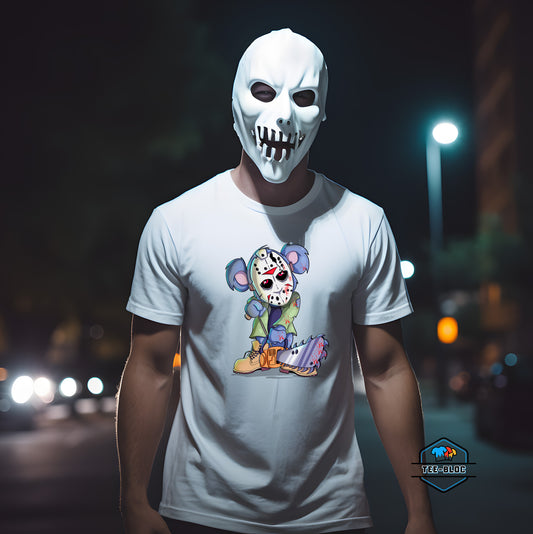 Teddy Voorhees Halloween Graphic White Printed T-Shirts