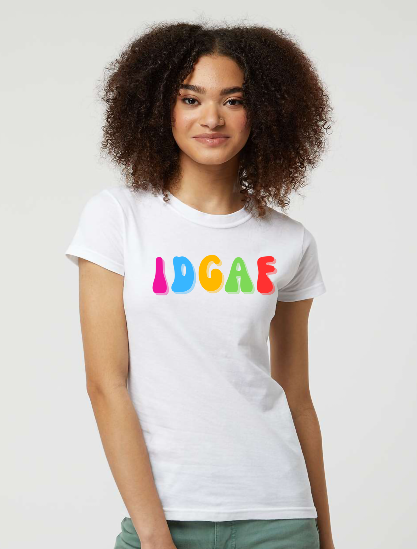 'IDGAF' Women's T-Shirts