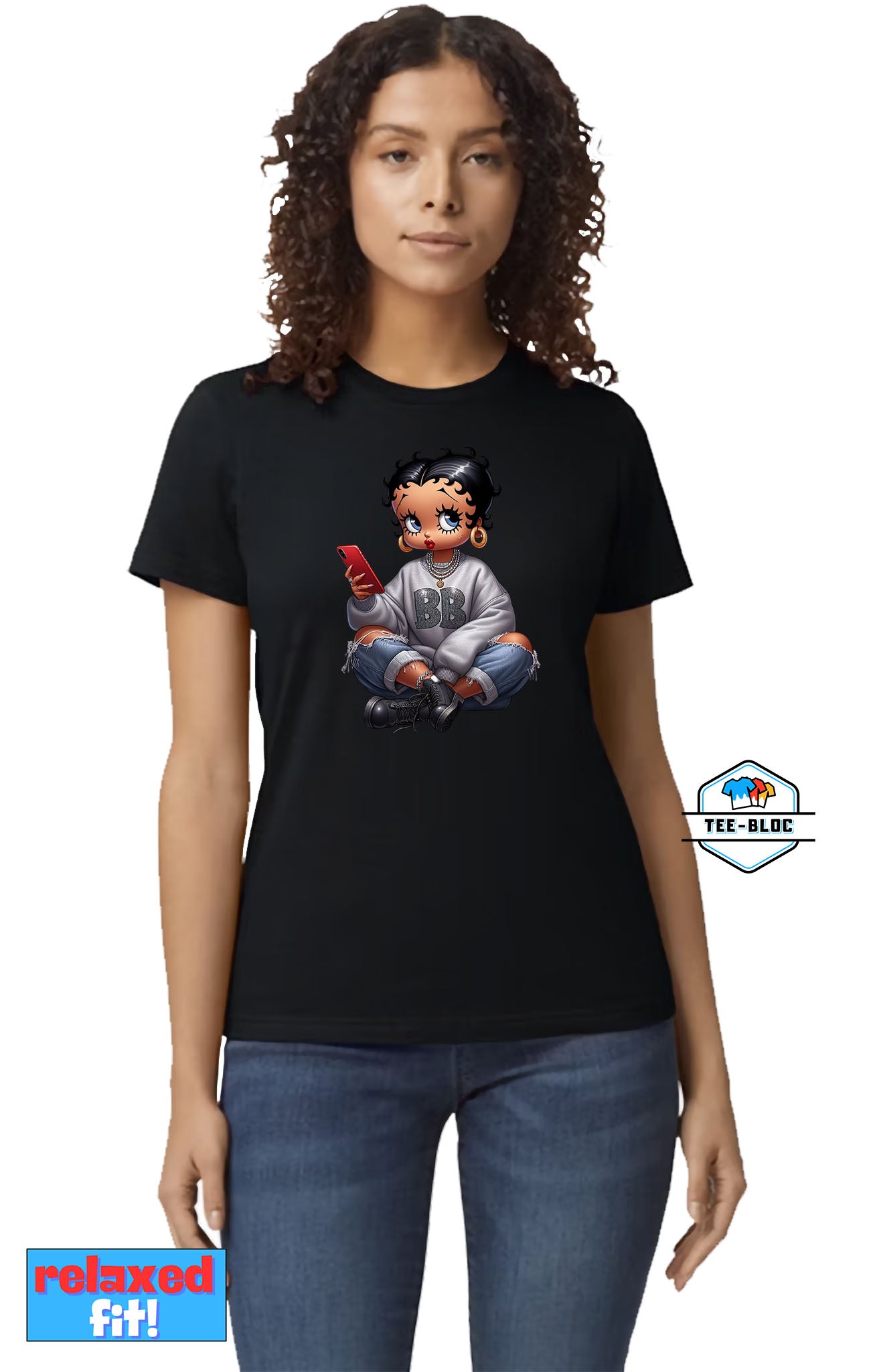 Sweat Shirt Betty Boop Model