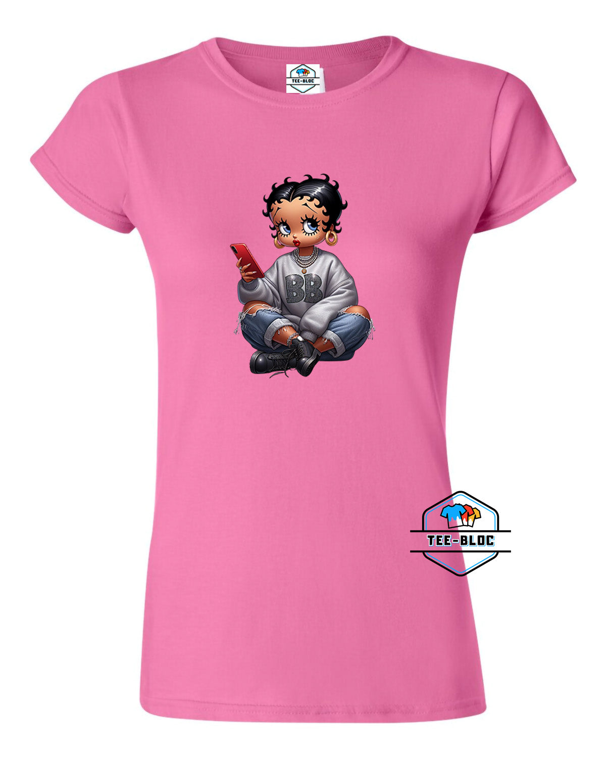 Sweat Shirt Betty Boop Pink