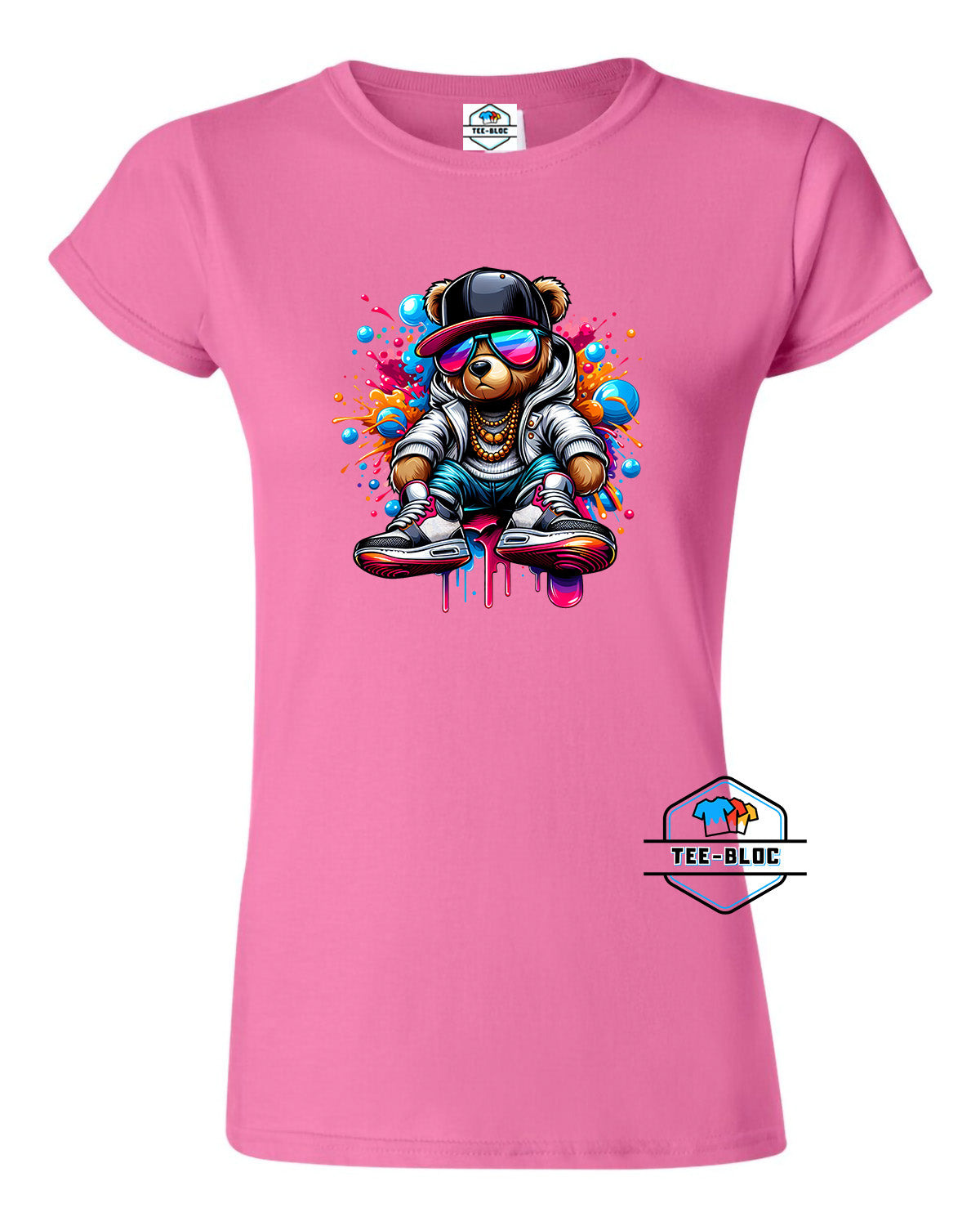 Fly Teddy T-Shirt pink