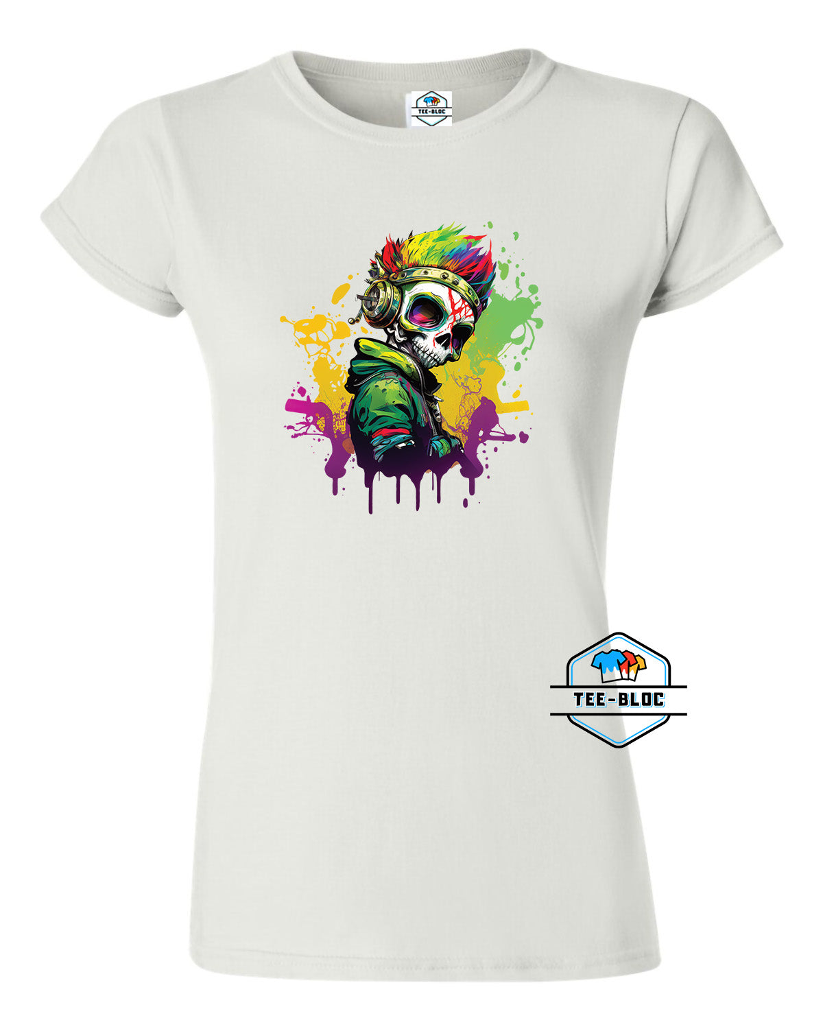 Skull Boy Women's White